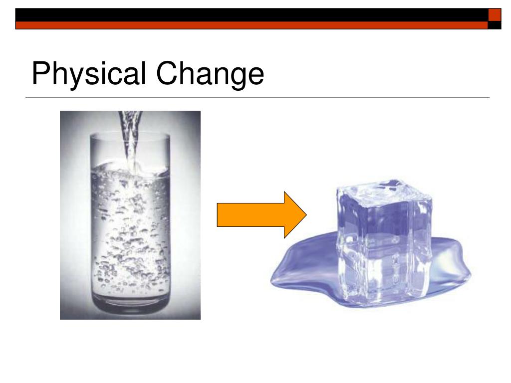 examples of physical changes