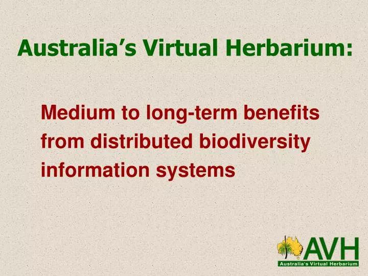 australia s virtual herbarium n.