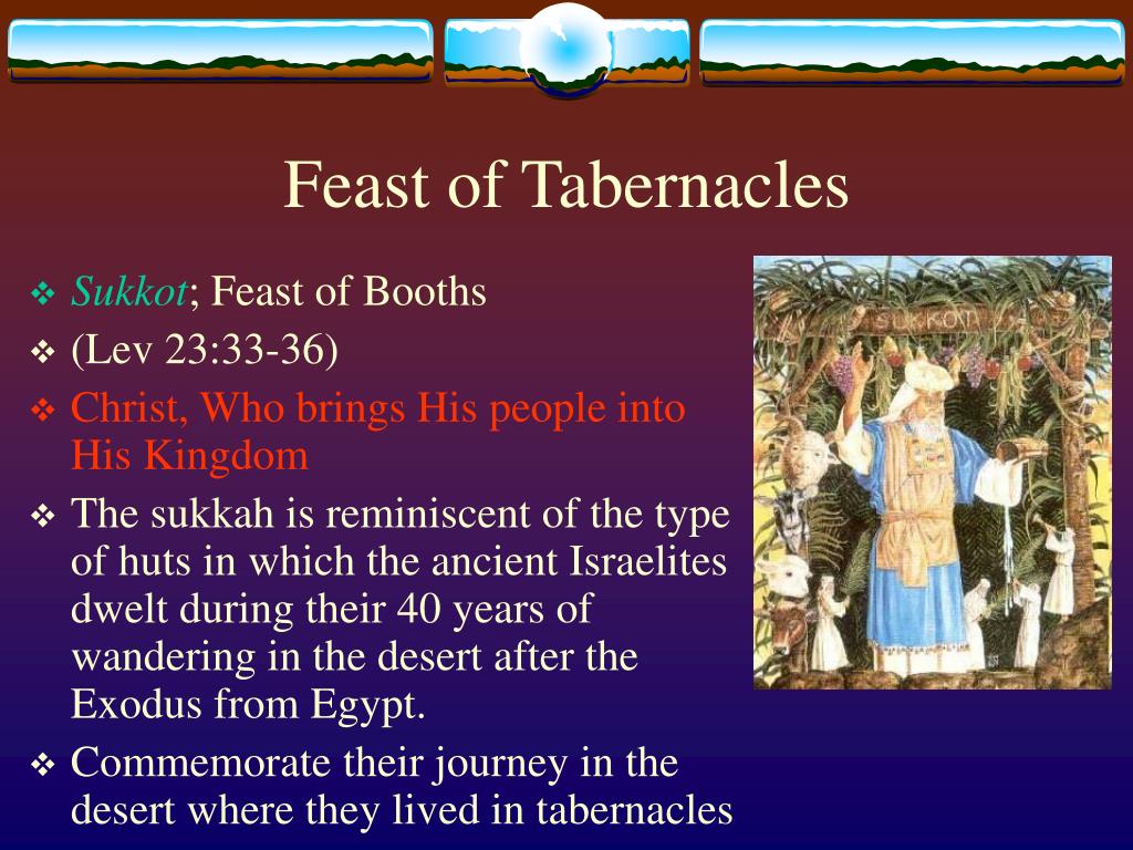 PPT Christ in Old Testament Feasts PowerPoint