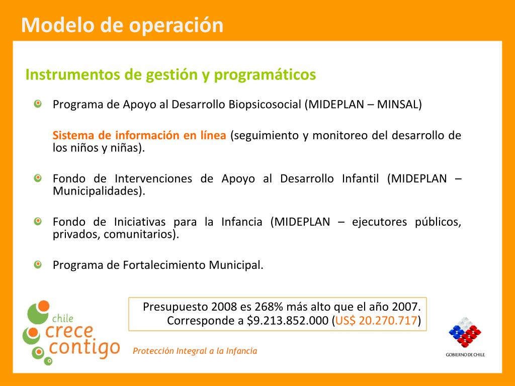 PPT - Sistema de Protección Integral a la Primera Infancia Chile Crece ...