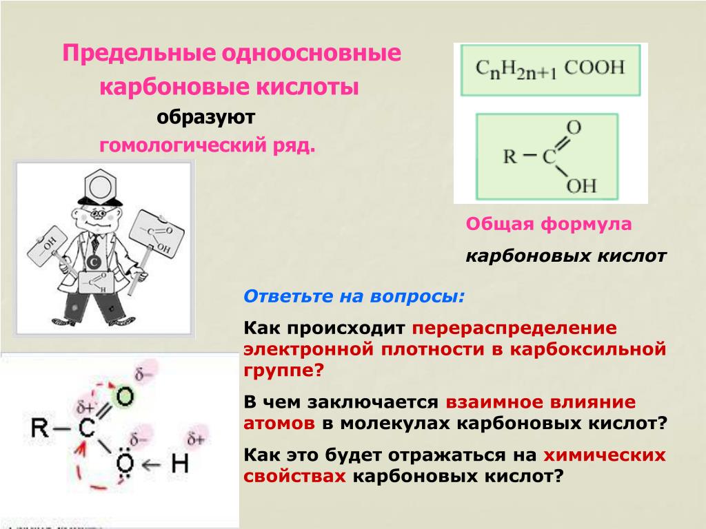 Формула карбоксильной кислоты. Предельные Односоставные карбоновые кислоты. Предельные одноосновные карбоновые кислоты строение. Формула карбоновых кислот cnh2n. Общая структура формула карбоновых кислот.