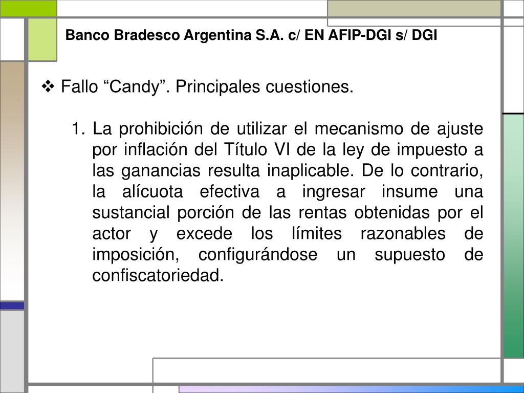 Salida hacia aprobar amanecer PPT - Banco Bradesco Argentina S.A. c/ EN AFIP-DGI s/ DGI PowerPoint  Presentation - ID:3748589