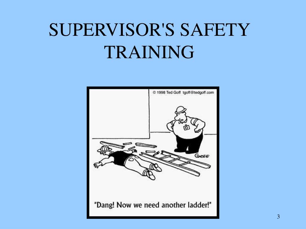 presentation site safety supervisor