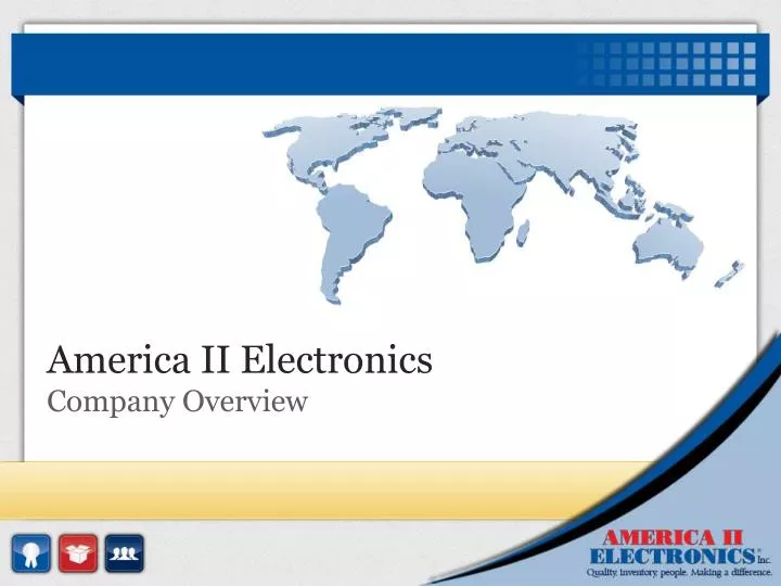 america ii electronics company overview n.