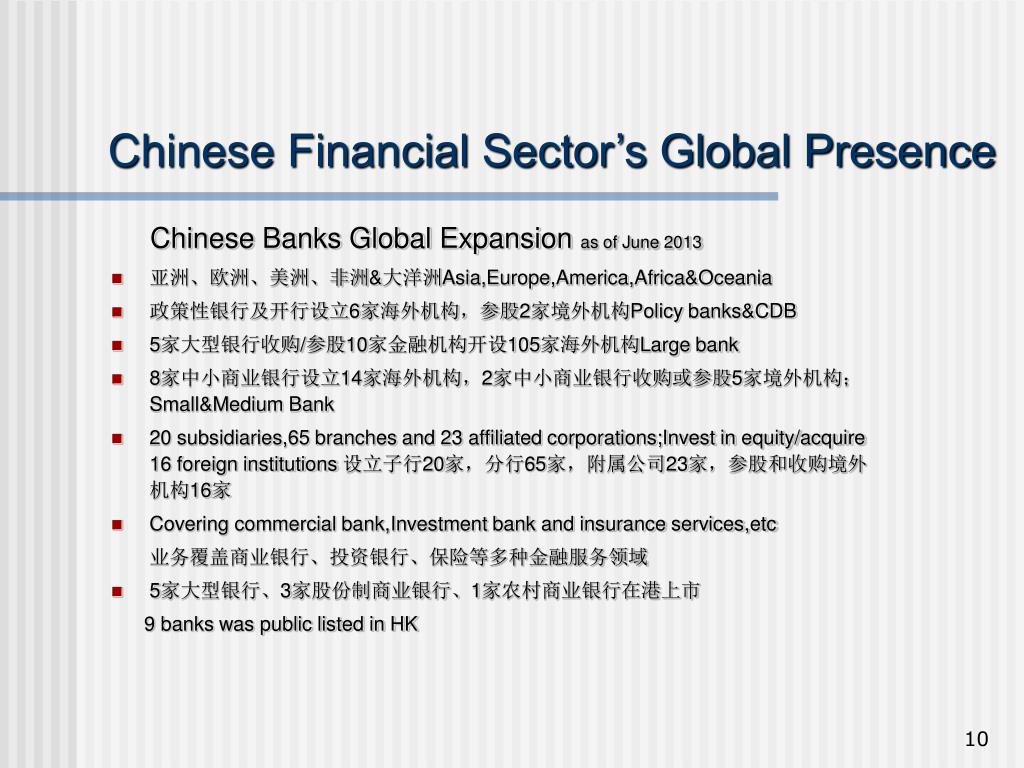 PPT 中国银行业 机遇与挑战 China Banking SectorChances and Challenges