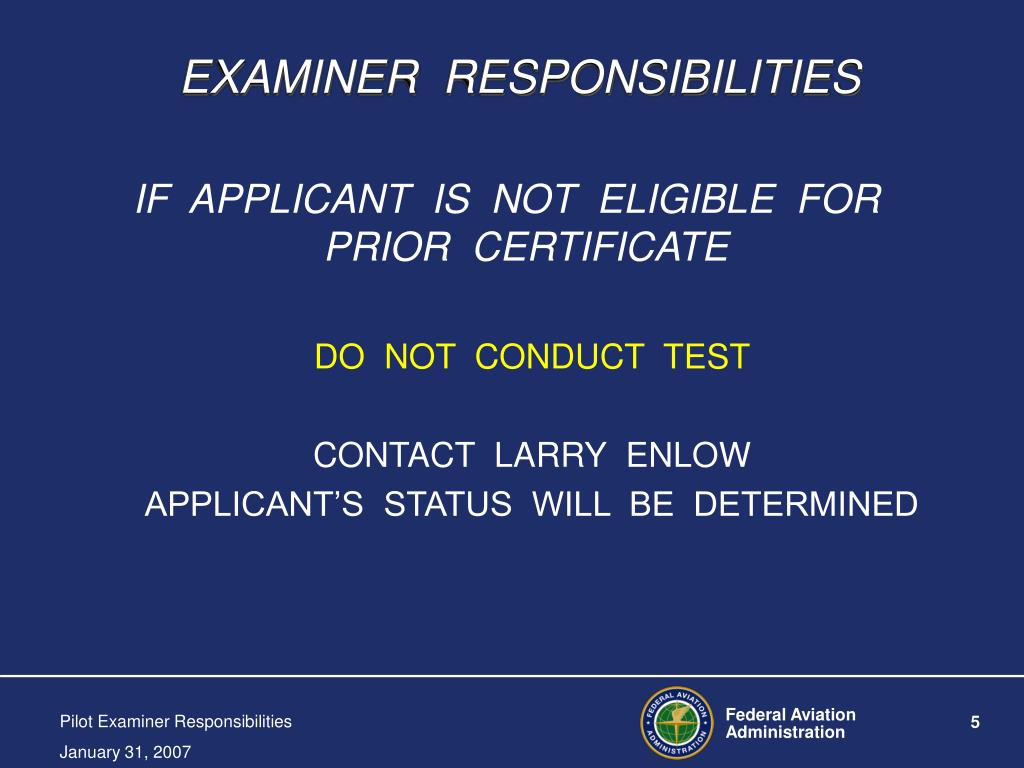 PPT North Florida Flight Standards District Office PowerPoint