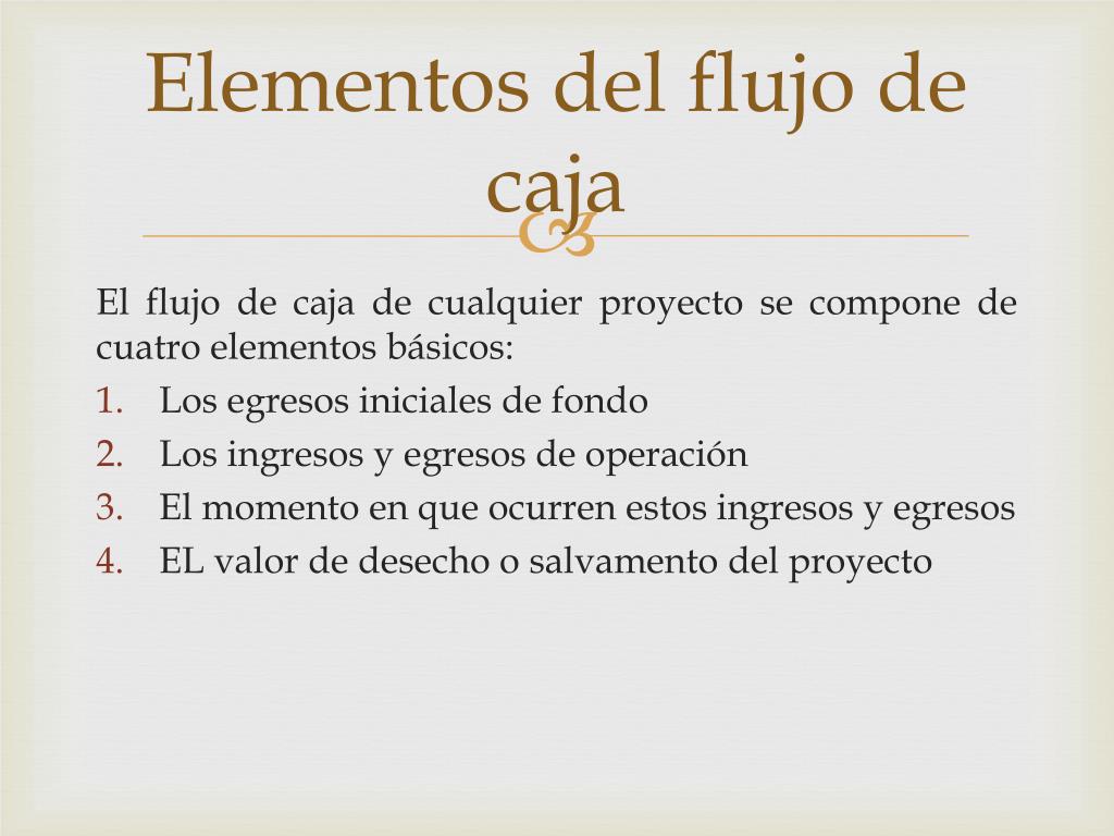 PPT - Construcción de flujo de caja PowerPoint Presentation, free download  - ID:3758514