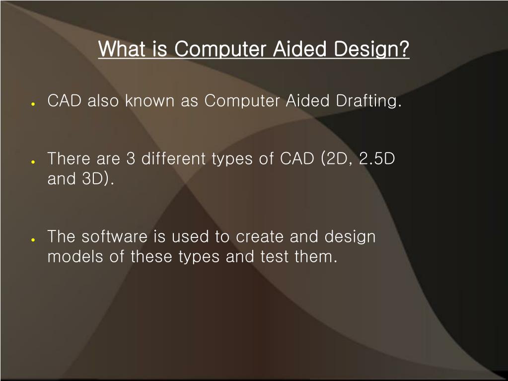 PPT Computer Aided Design CAD PowerPoint Presentation Free PPT Computer Aided Design CAD PowerPoint Presentation Free
