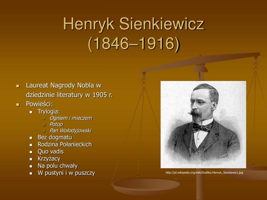 W Jakiej Epoce Tworzył Henryk Sienkiewicz PPT - POLSCY NOBLIŚCI PowerPoint Presentation, free download - ID:3760492