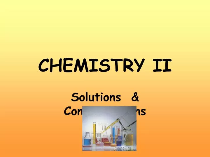 chemistry ii n.