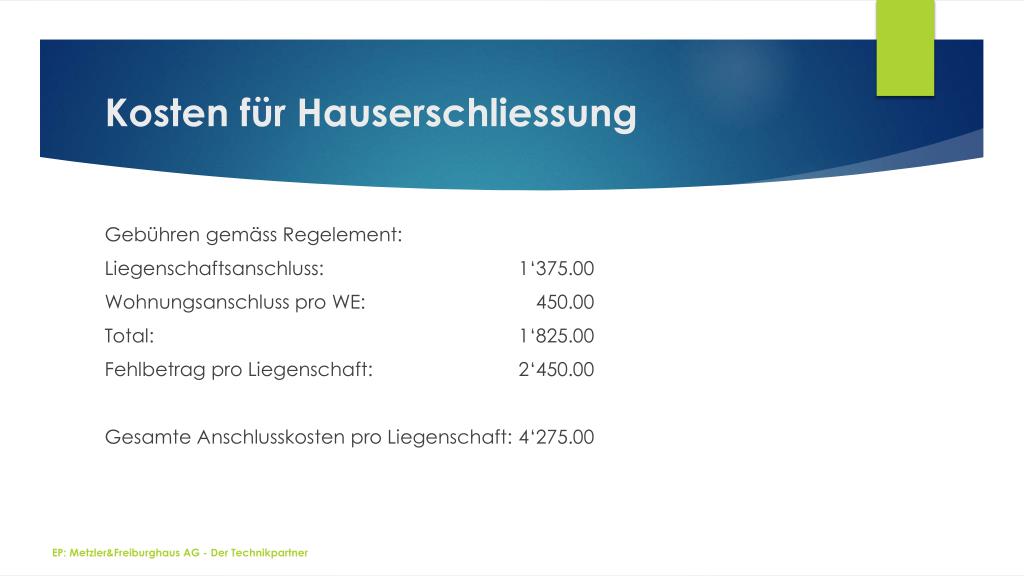 Ppt Erschliessung Luscherzstrasse Vinelz Powerpoint Presentation