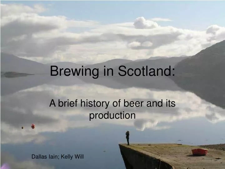 brewing in scotland n.