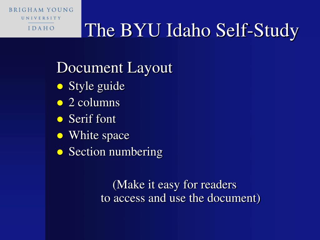 essays for byu idaho