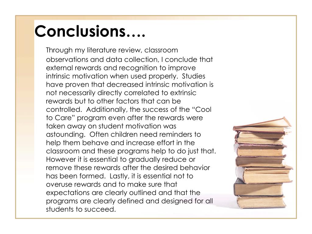 extrinsic vs intrinsic motivation conclusion extrinsic vs intrinsic motivation conclusion