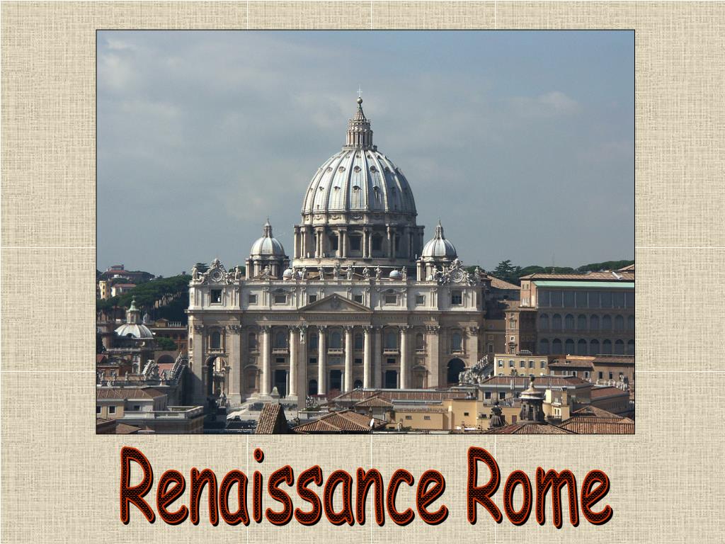 PPT Art and Architecture of the Renaissance PowerPoint Presentation