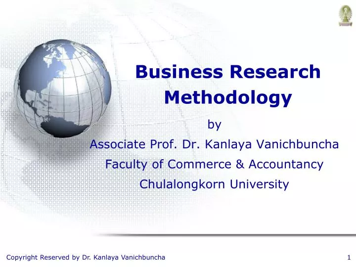 business research methods ppt free download