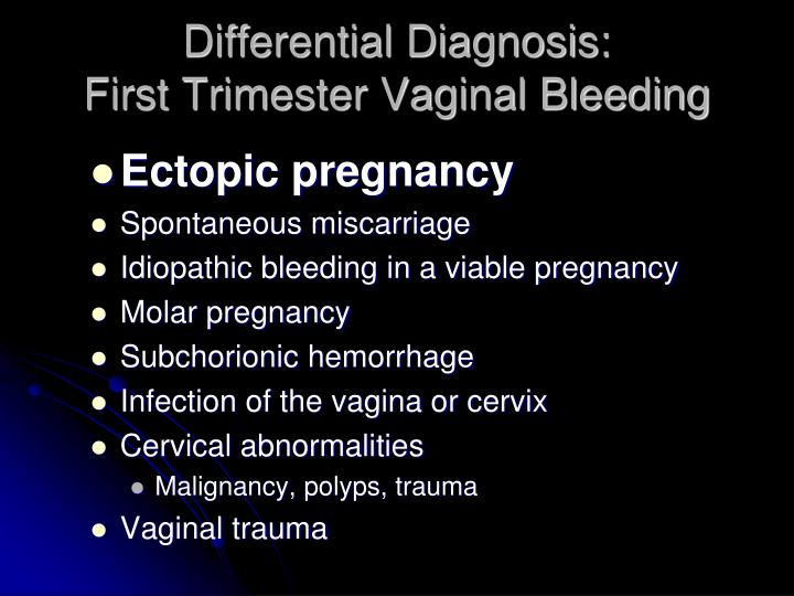 PPT - Early Pregnancy Complications… PowerPoint Presentation - ID:3765046