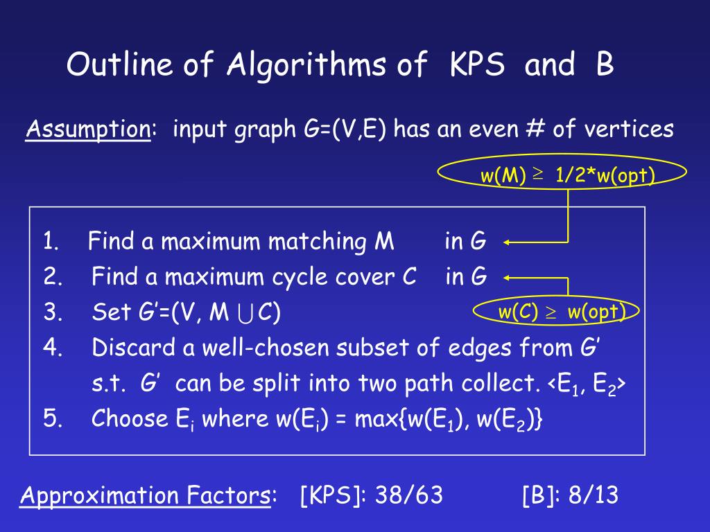Ppt A 5 8 Approximation Algorithm For Maximum Asymmetric Tsp Powerpoint Presentation Id