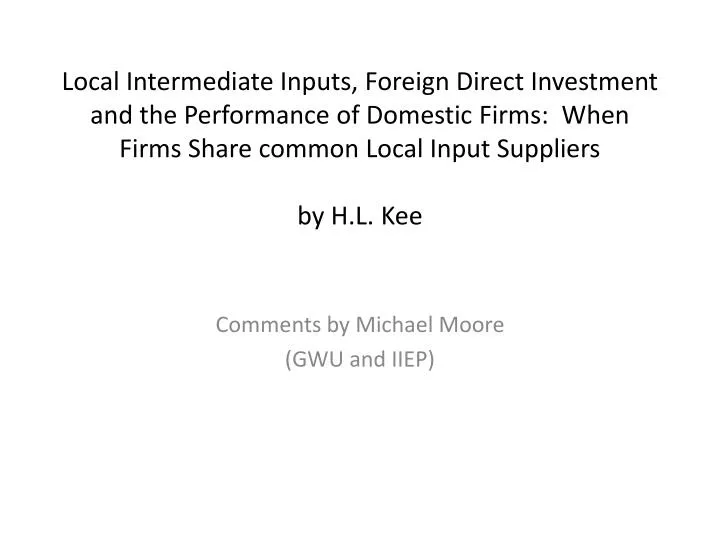 ppt - commentsmichael moore (gwu and iiep) powerpoint ppt - commentsmichael moore (gwu and iiep) powerpoint, Gwu Presentation Template, Presentation templates
