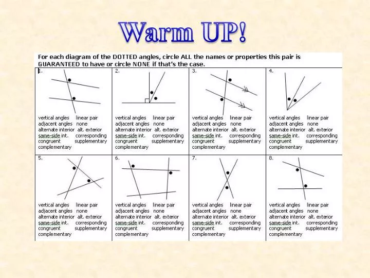 Ppt Warm Up Powerpoint Presentation Free Download Id