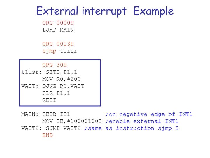 PPT - 8051 Interrupts PowerPoint Presentation - ID:3765961