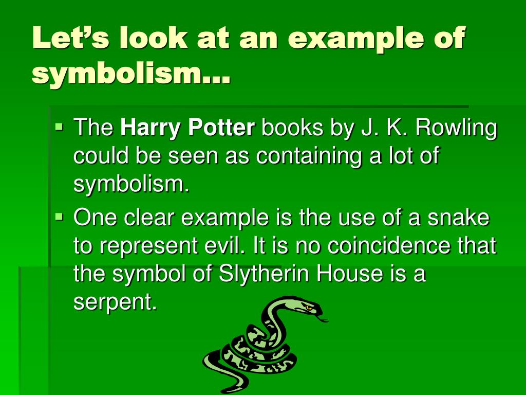 ppt symbolism powerpoint presentation id 3767217 example of symbolism