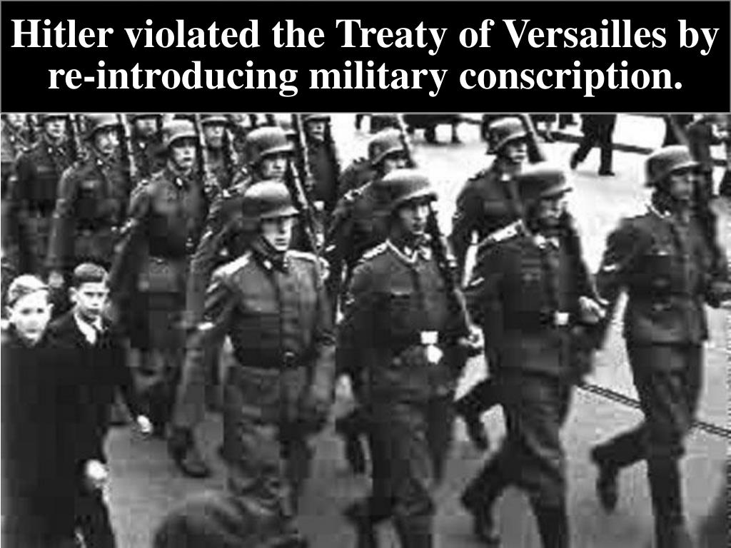 Versailles Treaty Violations