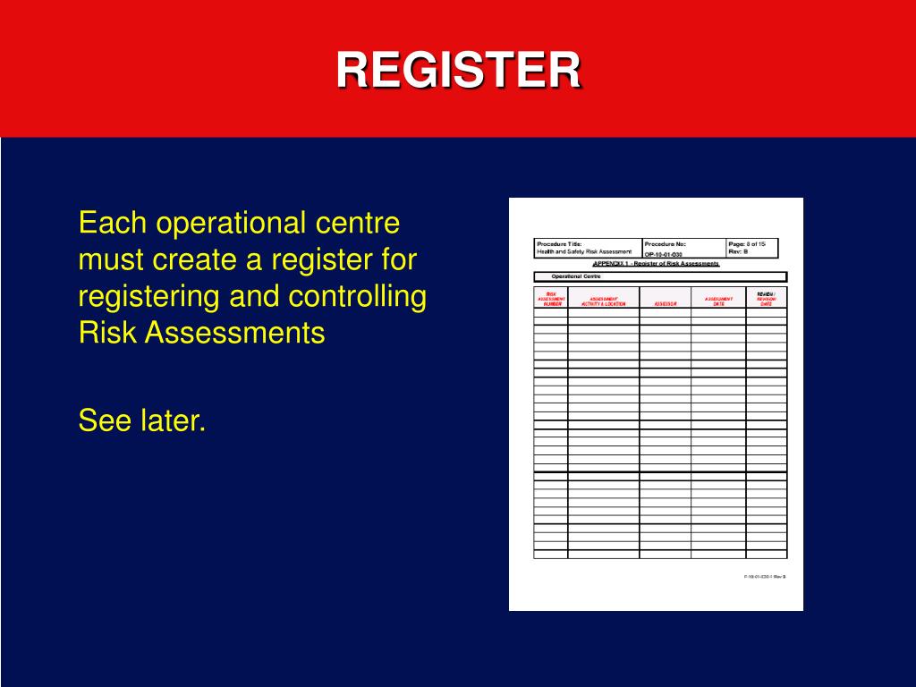 PPT - RISK ASSESSMENT PowerPoint Presentation, free download - ID:3768247