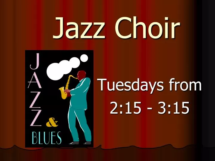 jazz choir n.