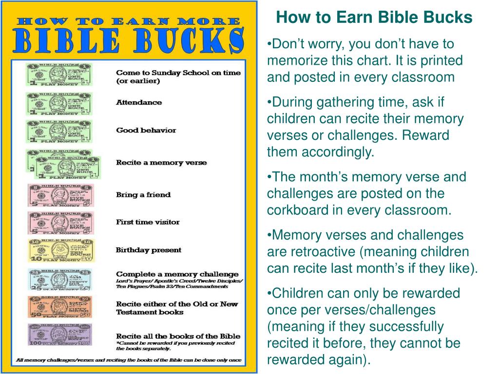 PPT - Bible Bucks and the Marketplace Kids’ Store PowerPoint ...