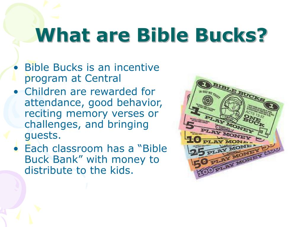 PPT - Bible Bucks and the Marketplace Kids’ Store PowerPoint ...