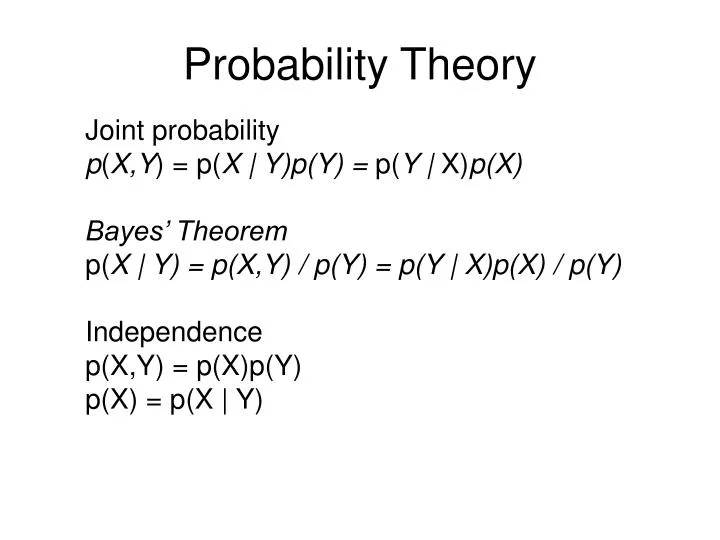 Ppt Probability Theory Powerpoint Presentation Free Download Id
