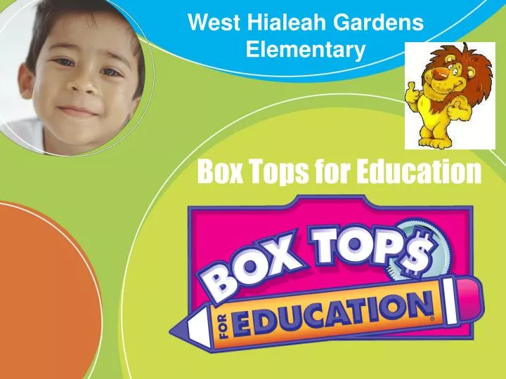 box tops for education n.