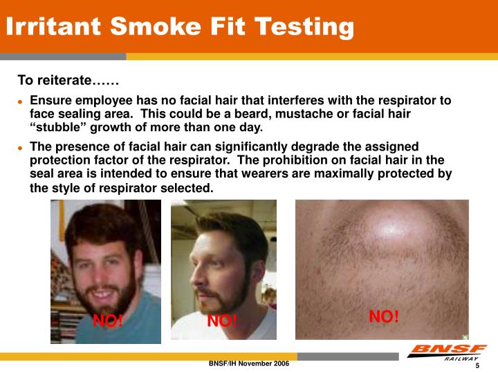 Authoritative Facial hair respirator not Facial hair respirator