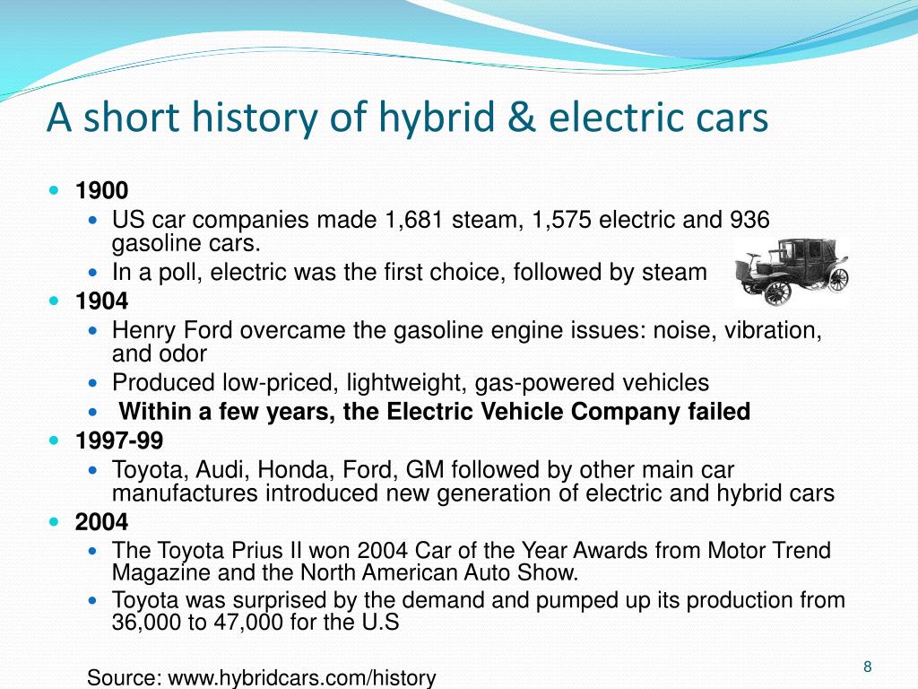 PPT Hybrid and Electric Vehicles An overview PowerPoint Presentation