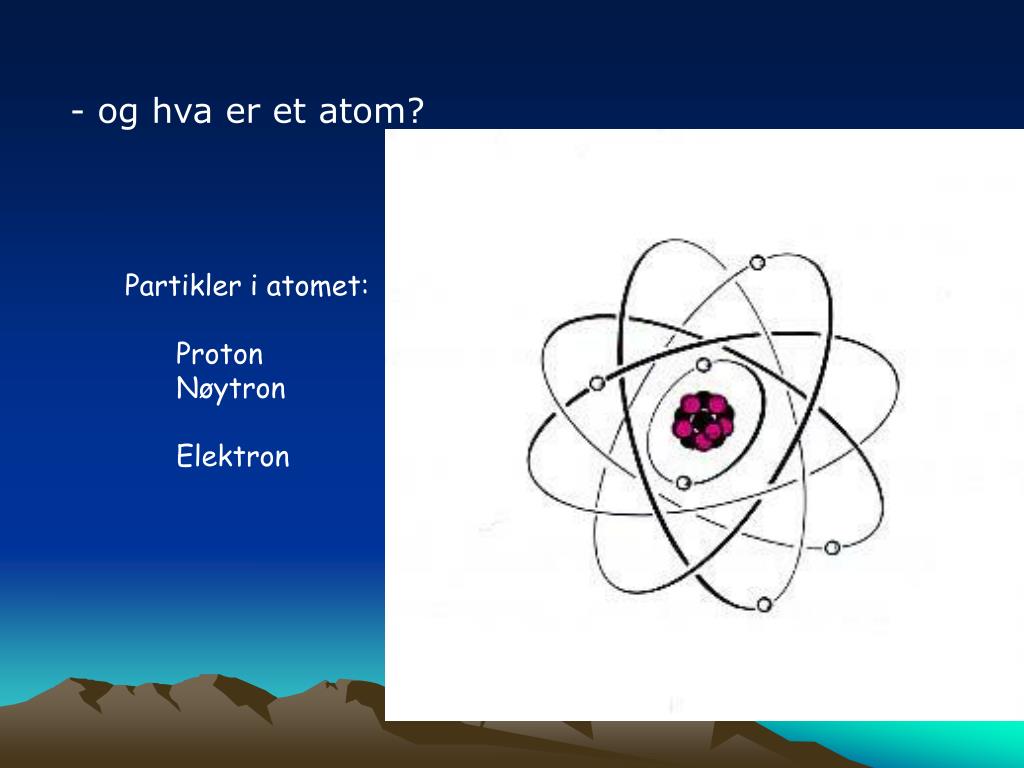 PPT  Atomer og molekyler PowerPoint Presentation, free download  ID