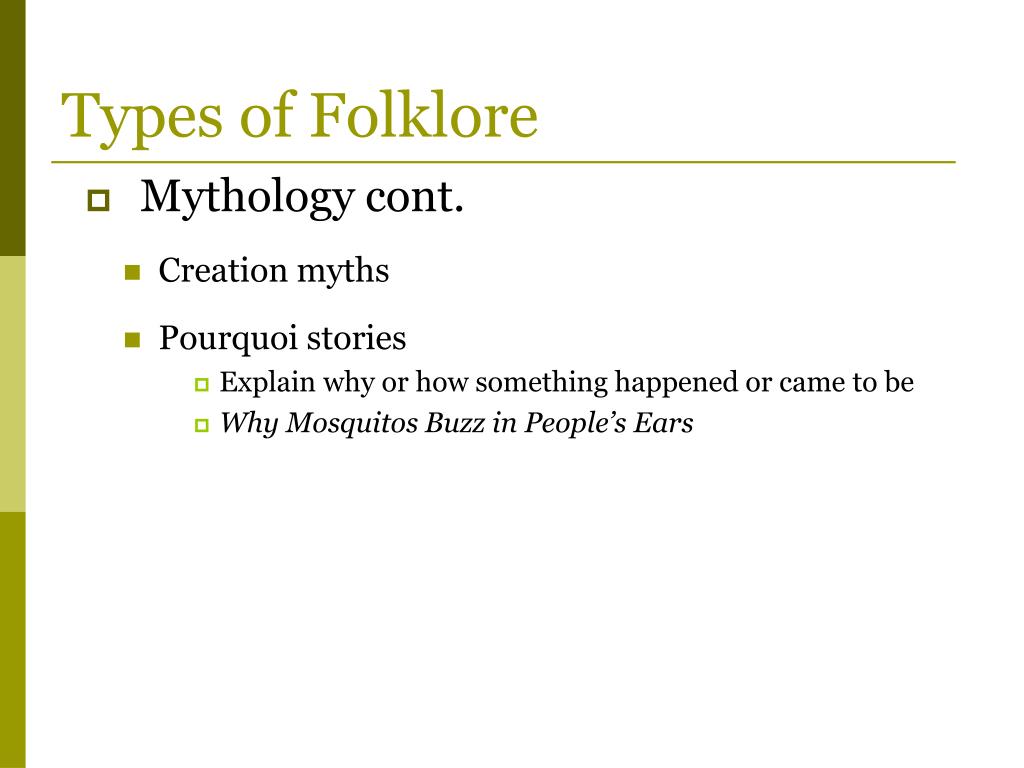 folklore examples