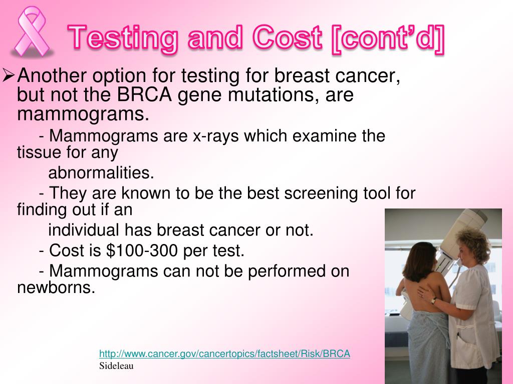 PPT Breast Cancer Mutations in the BRCA 1 & 2 genes PowerPoint PPT Breast Cancer Mutations in the BRCA 1 & 2 genes PowerPoint