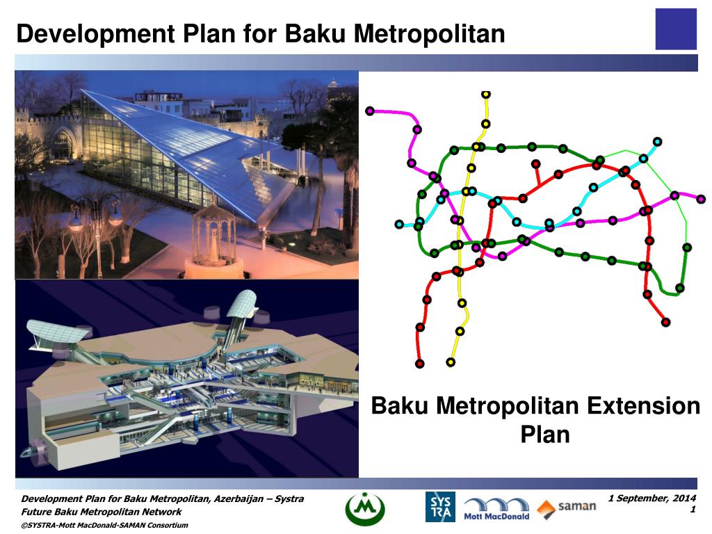 Карта метро баку 2022