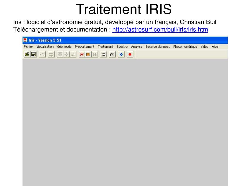 PPT - Traitement IRIS PowerPoint Presentation, free download - ID:3783303