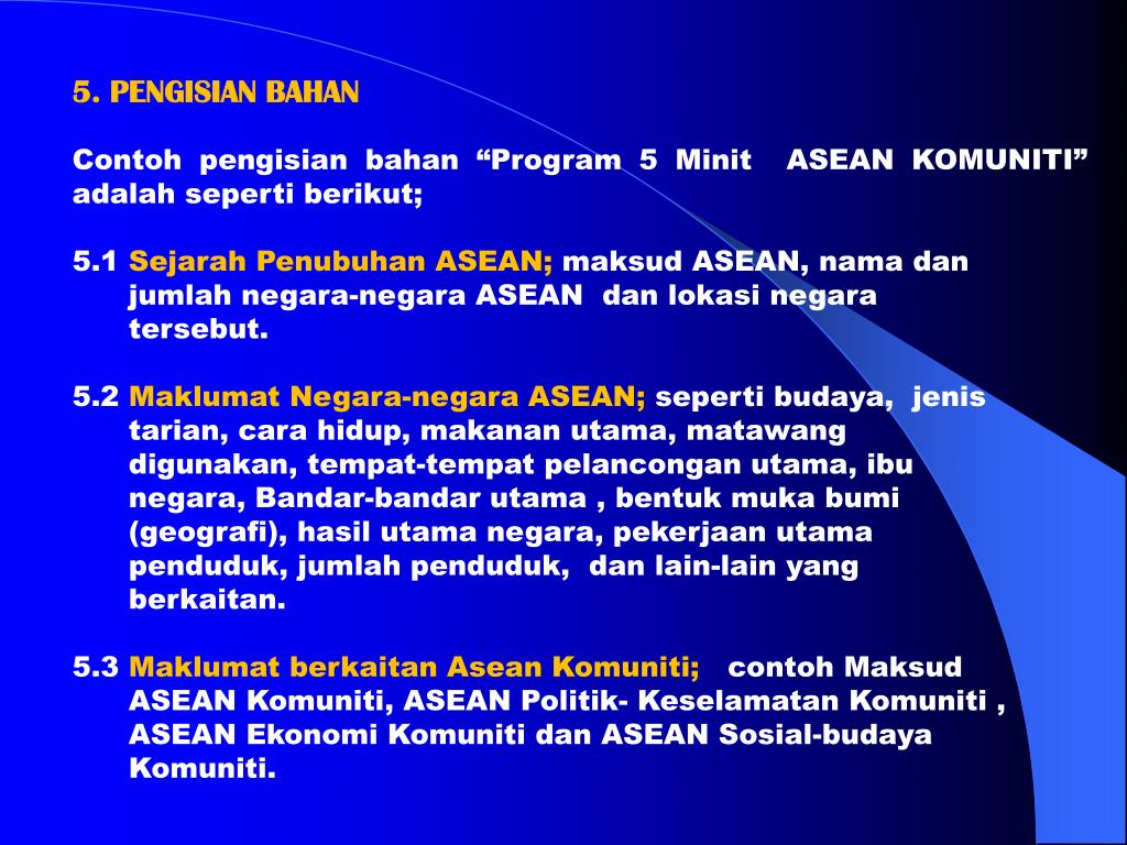 objektif utama komuniti ekonomi asean