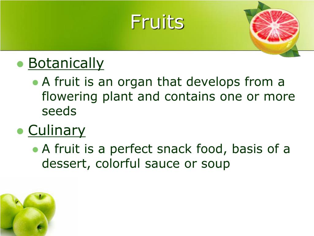 PPT FRUITS PowerPoint Presentation, free download ID3785619