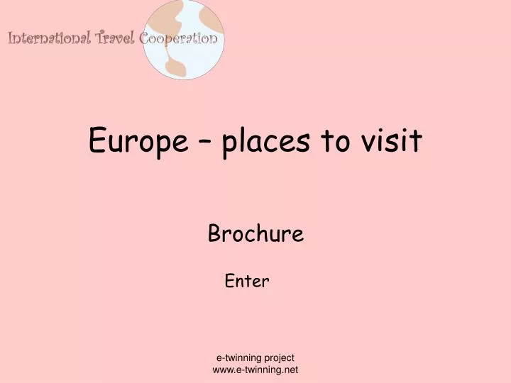 europe places to visit n.