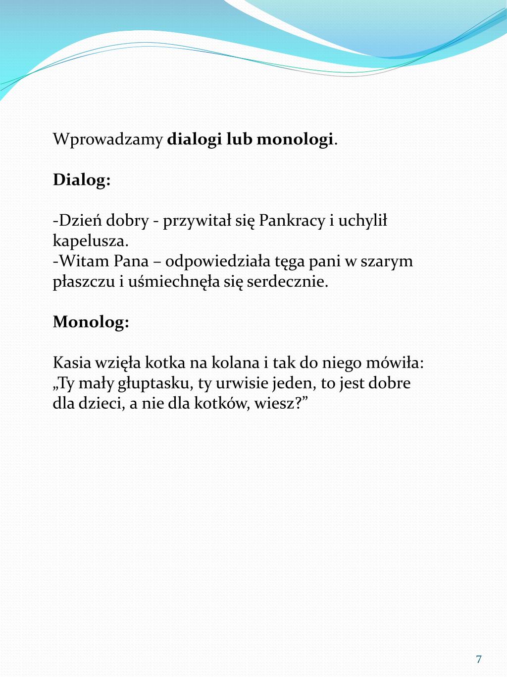 Jak Napisać Dialog W Opowiadaniu PPT - Jak pisać opowiadanie? PowerPoint Presentation, free download