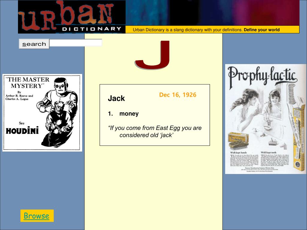 PPT - Urban Dictionary is a slang dictionary with your definitions. Define  your world PowerPoint Presentation - ID:3787776