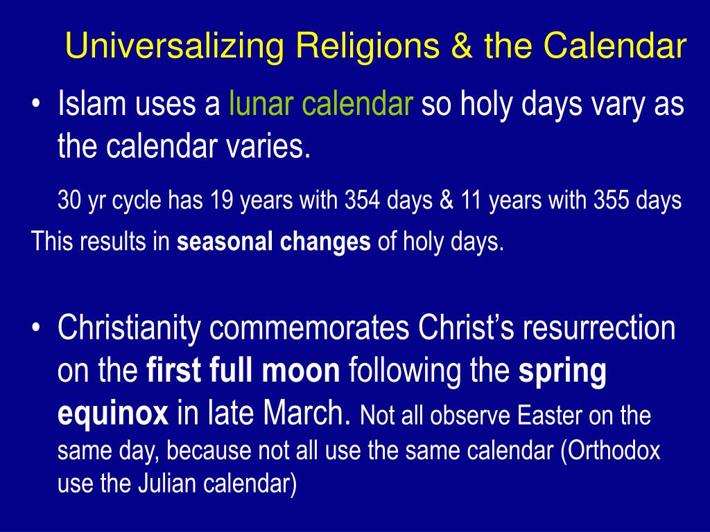 PPT Key Issue 2 Variations in Distribution of Religions (1