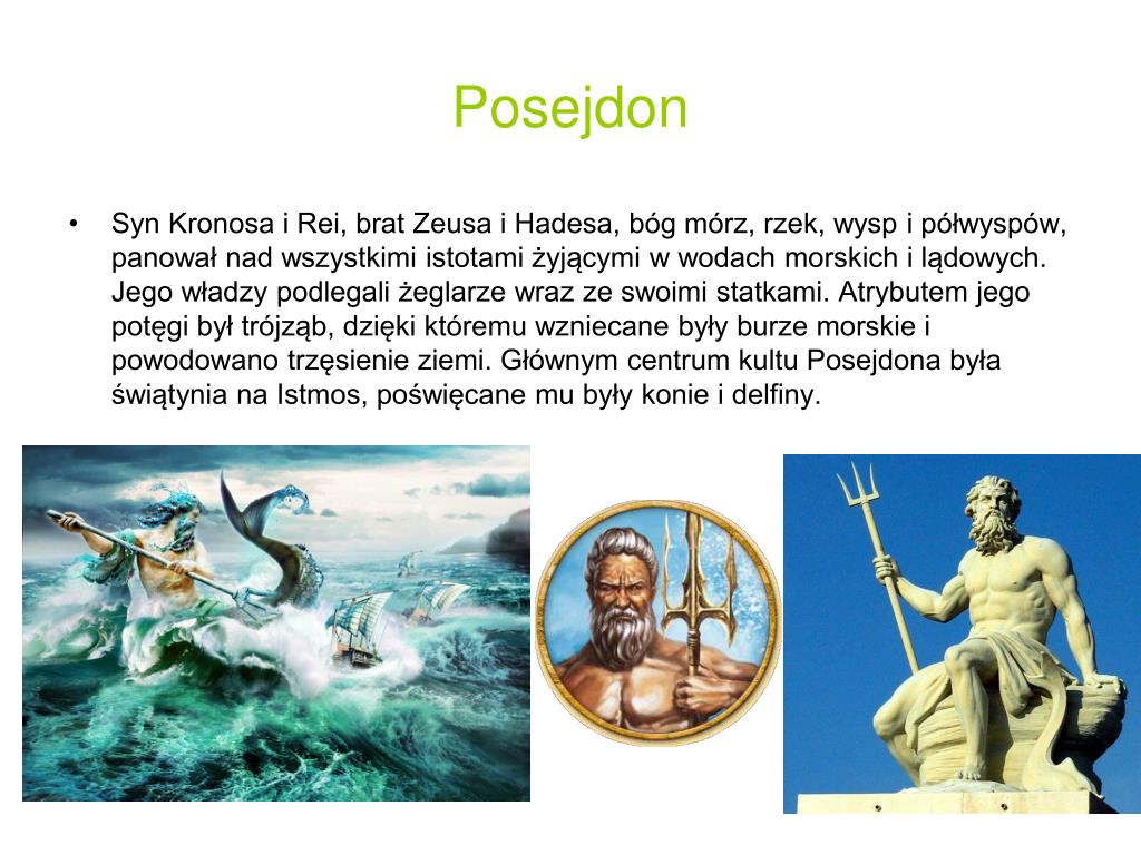 Bogowie Greccy I Ich Dziedziny PPT - Bogowie greccy i ich atrybuty PowerPoint Presentation, free