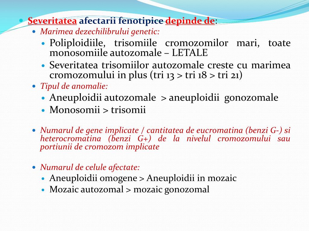 PPT - BOLI CROMOZOMIALE PowerPoint Presentation, free download - ID:3789082