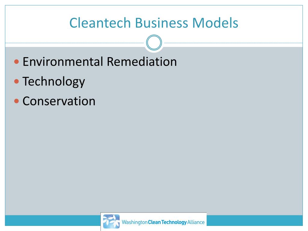 PPT - Cleantech in Washington: Our Future Economy? PowerPoint ...