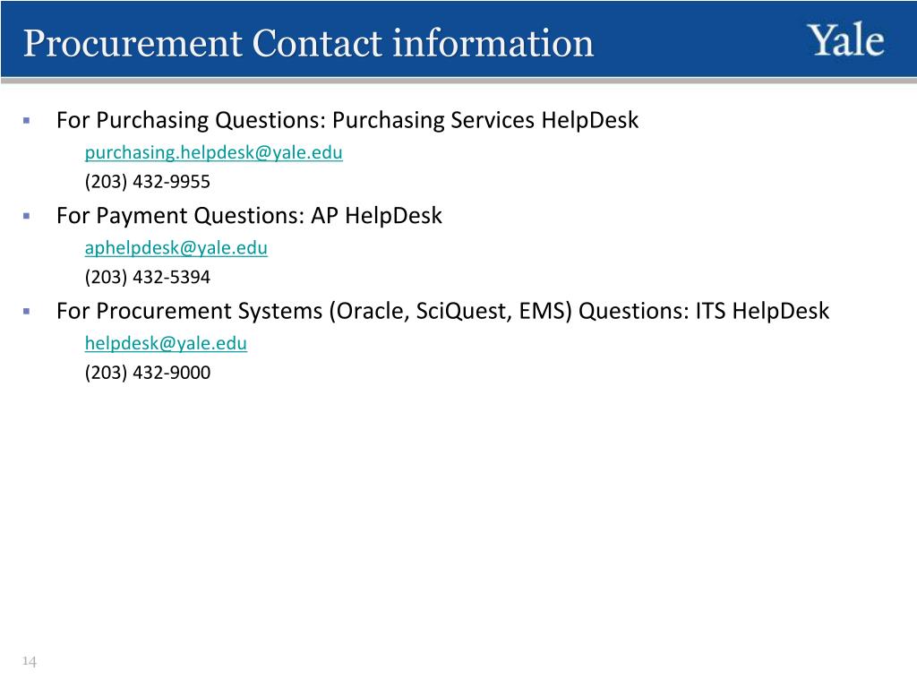 Ppt Procurement Policy Changes April 1 2011 Powerpoint